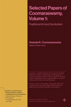 Cover Selected Papers of Coomaraswamy, Volume 1