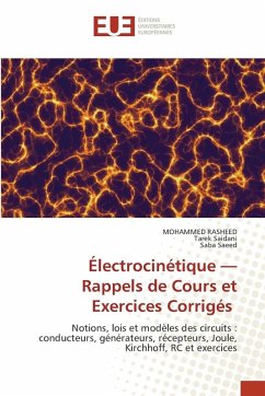 Cover Électrocinétique - Rappels de Cours et Exercices Corrigés