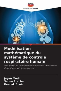 Cover Modélisation mathématique du système de contrôle respiratoire humain