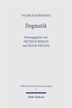 Wilhelm Herrmann-Studienausgabe Cover Wilhelm Herrmann-Studienausgabe