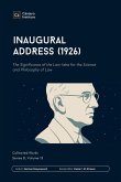 Inaugural Address (1926) Inaugural Address (1926)