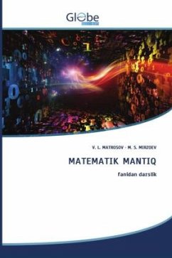 MATEMATIK MANTIQ - MATROSOV, V. L.;MIRZOEV, M. S.
