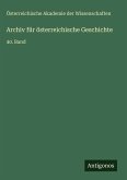 Archiv für österreichische Geschichte