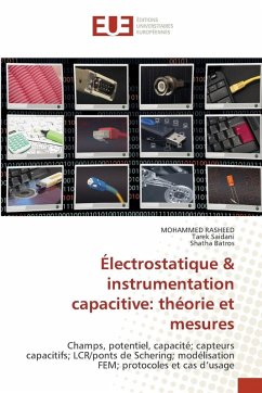 Cover Électrostatique & instrumentation capacitive: théorie et mesures