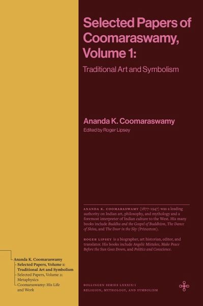 Selected Papers of Coomaraswamy, Volume 2