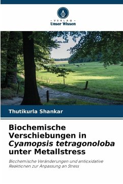 Cover Biochemische Verschiebungen in Cyamopsis tetragonoloba unter Metallstress
