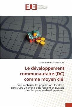 Cover Le développement communautaire (DC) comme moyen clé