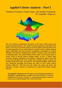 Applied Cluster Analysis - Part I (eBook, ePUB) - Ragavan, Anpalaki J