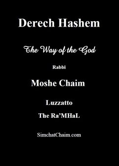 Derech Hashem The (eBook, ePUB) - Moshe Chaim Luzzatto, Kabbalist Rabbi