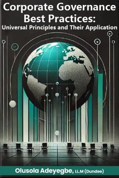 Cover Corporate Governance Best Practices: Universal Principles and Their Application (eBook, ePUB)