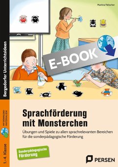 Cover Sprachförderung mit Monsterchen (eBook, PDF)