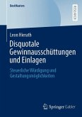 Disquotale Gewinnausschüttungen und Einlagen (eBook, PDF)