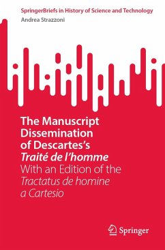 Cover The Manuscript Dissemination of Descartes's Traité de l'homme (eBook, PDF)