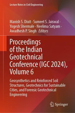 Cover Proceedings of the Indian Geotechnical Conference (IGC 2024), Volume 6 (eBook, PDF)