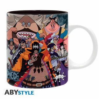 ONE PIECE - Mug - 320 ml - Blackbeard Pirates Crew - subli - box
