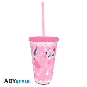 POKEMON - Tumbler with straw - 470ml - Mentali & friends POKEMON - Tumbler with straw - 470ml - Mentali & friends