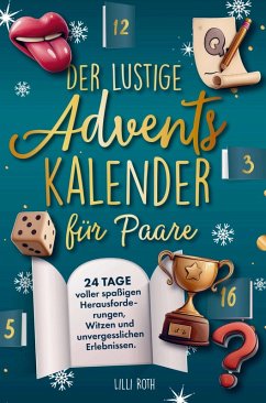 Cover Der lustige Adventskalender für Paare.