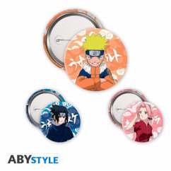 Cover NARUTO - Badge Pack - Naruto, Sasuke, Sakura