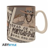 ONE PIECE - Mug - 460ml - Wanted Ace_