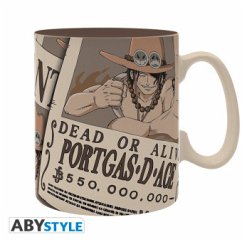Cover ONE PIECE - Mug - 460ml - Wanted Ace_