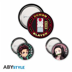 Cover DEMON SLAYER - Badge Pack - Tanjiro & Nezuko S2