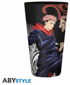 JUJUTSU KAISEN - Large Glass - - Itadori vs Sukuna -