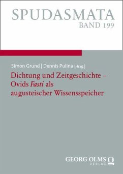 Cover Dichtung und Zeitgeschichte - Ovids 