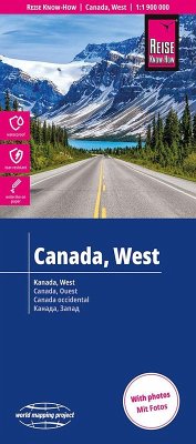 Cover Reise Know-How Landkarte Kanada, West   Canada, West (1:1.900.000)
