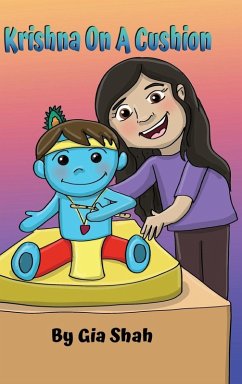 Krishna On A Cushion - Shah, Gia Krishna On A Cushion - Shah, Gia