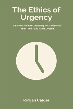 Cover The Ethics of Urgency