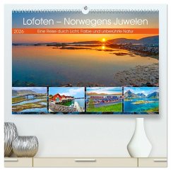 Cover Lofoten - Norwegens Juwelen (hochwertiger Premium Wandkalender 2026 DIN A2 quer), Kunstdruck in Hochglanz