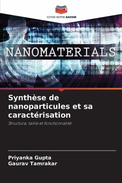 Synthèse de nanoparticules et sa caractérisation - Gupta, Priyanka;Tamrakar, Gaurav