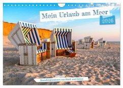 Cover Mein Urlaub am Meer (Wandkalender 2026 DIN A4 quer), CALVENDO Monatskalender