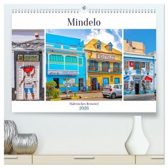 Mindelo - malerisches Reiseziel (hochwertiger Premium Wandkalender 2026 DIN A2 quer), Kunstdruck in Hochglanz