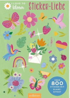 Cover I Love to Bloom - Sticker-Liebe