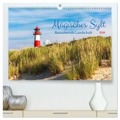 Magisches Sylt. Bezaubernde Landschaft (hochwertiger Premium Wandkalender 2026 DIN A2 quer), Kunstdruck in Hochglanz