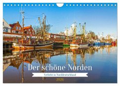 Cover Der schöne Norden Deutschlands (Wandkalender 2026 DIN A4 quer), CALVENDO Monatskalender