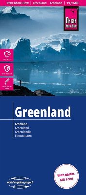 Cover Reise Know-How Landkarte Grönland / Greenland (1:1.900.000)