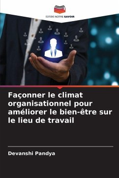 Façonner le climat organisationnel pour améliorer le bien-être sur le lieu de travail - Pandya, Devanshi Façonner le climat organisationnel pour améliorer le bien-être sur le lieu de travail - Pandya, Devanshi