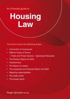 Cover An Emerald Guide to Housing Law