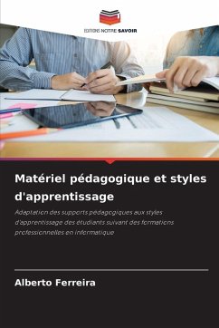Cover Matériel pédagogique et styles d'apprentissage