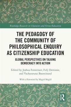 The Pedagogy of the Community of Philosophical Enquiry as Citizenship Education