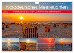 Cover Norddeutsches Meerleuchten (Wandkalender 2026 DIN A4 quer), CALVENDO Monatskalender