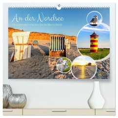 Cover An der Nordsee, Urlaub im Norden Deutschlands (hochwertiger Premium Wandkalender 2026 DIN A2 quer), Kunstdruck in Hochglanz