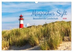Cover Magisches Sylt. Bezaubernde Landschaft (Wandkalender 2026 DIN A3 quer), CALVENDO Monatskalender