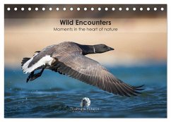 Cover Wild encounters - Moments in the heart of nature (Desk Calendar 2026 DIN A5 landscape), CALVENDO 12 Month DeskCalendar
