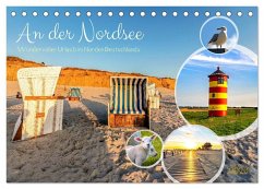 Cover An der Nordsee, Urlaub im Norden Deutschlands (Tischkalender 2026 DIN A5 quer), CALVENDO Monatskalender
