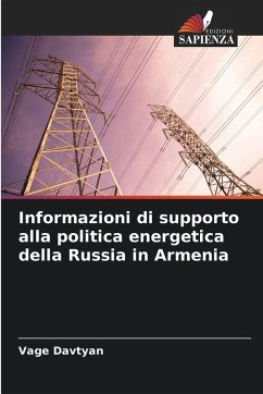 Informazioni di supporto alla politica energetica della Russia in Armenia - Davtyan, Vage Informazioni di supporto alla politica energetica della Russia in Armenia - Davtyan, Vage