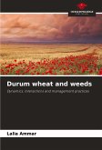 Durum wheat and weeds