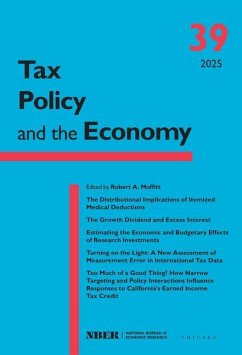 Cover Tax Policy and the Economy, Volume 39